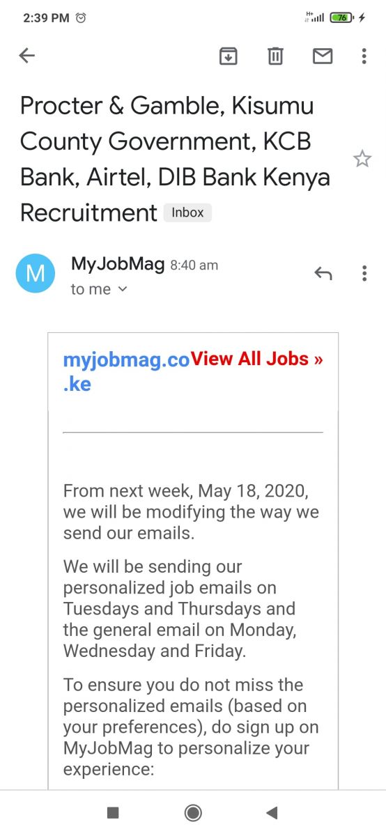 Make Your Job Search More Effective With Personalized Email Alerts